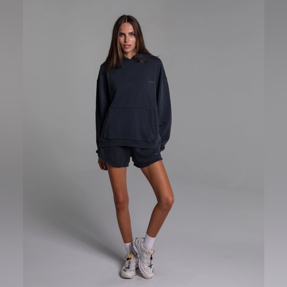 LDMA HERITAGE HOODIE IN VINTAGE BLACK, XS - Picture 2 of 3